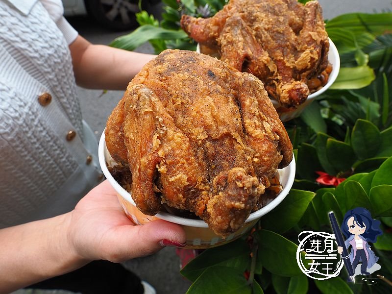 佛心價,春雞,炸全雞130元,炸全雞便當,限量,鵝有雞燴,龍元宮,龍潭美食 @民宿女王芽月-美食.旅遊.全台趴趴走